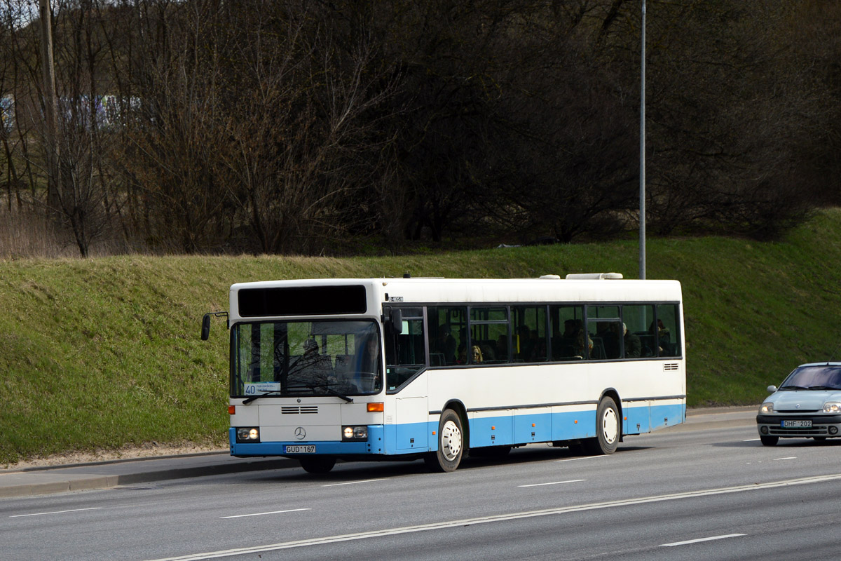 Литва, Mercedes-Benz O405N № GUD 167