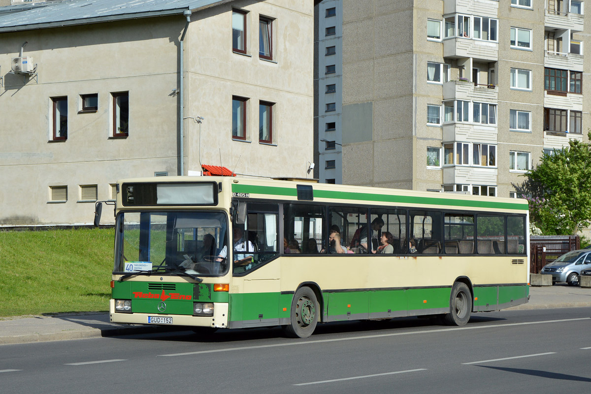 Литва, Mercedes-Benz O405N № GUD 152