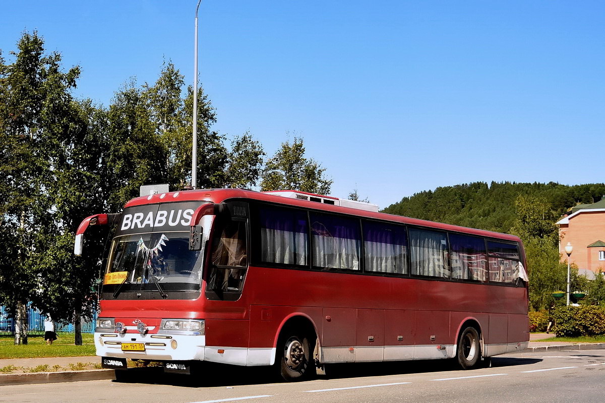 Омская область, Hyundai AeroQueen II № АМ 191 55