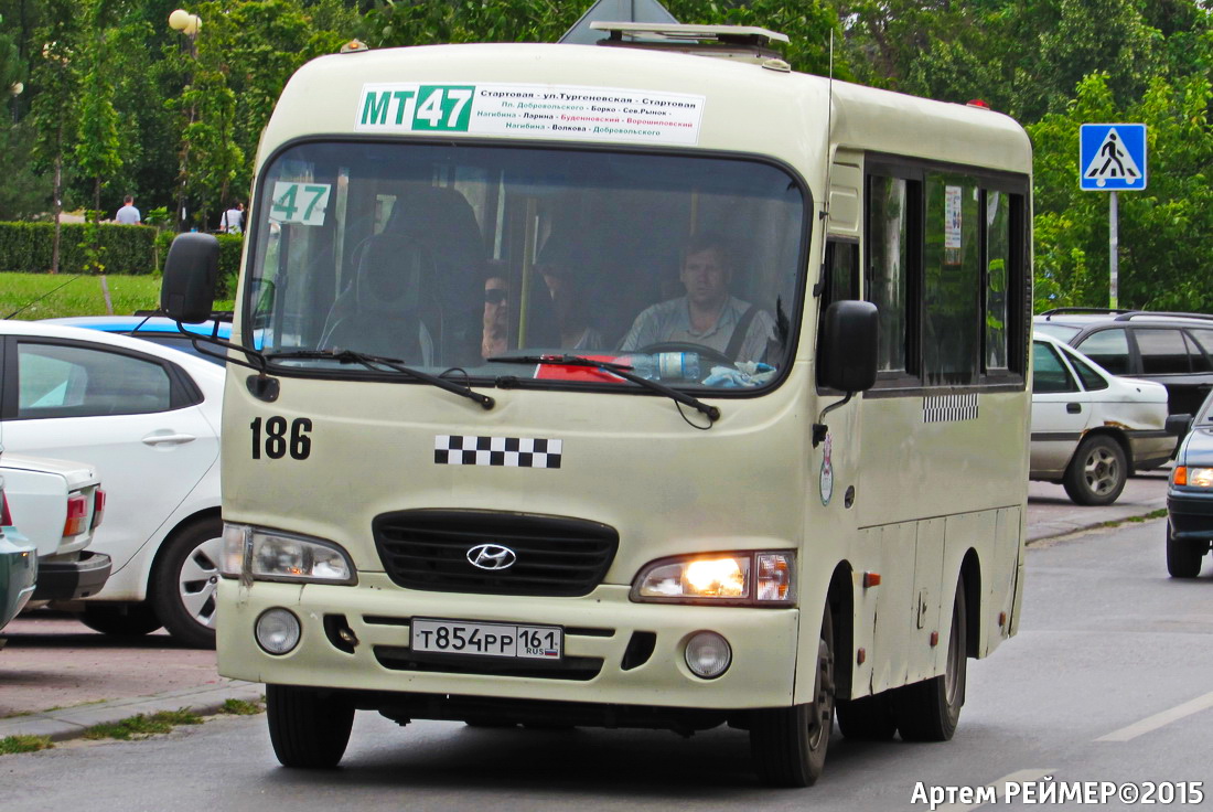 Ростовская область, Hyundai County SWB C08 (РЗГА) № 186