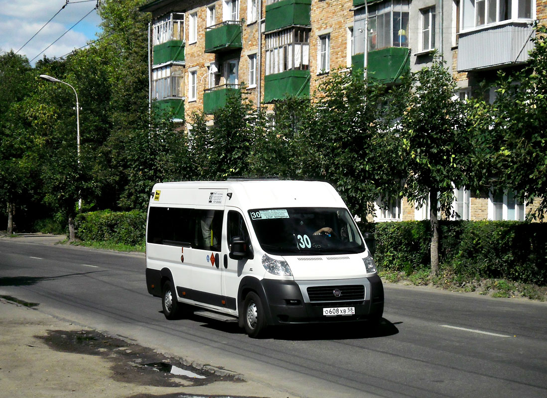 Пензенская область, Нижегородец-FST613 (FIAT Ducato) № О 608 ХВ 58