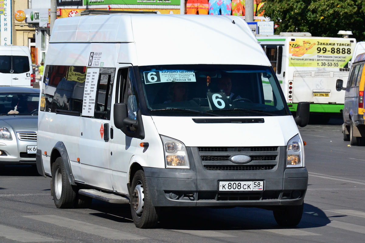 Пензенская область, Самотлор-НН-3236 (Ford Transit) № К 808 СК 58