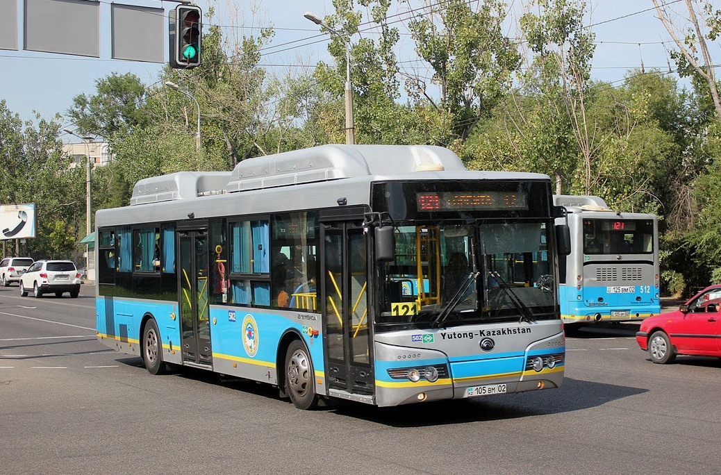 Алматы, Yutong ZK6118HGA № 502