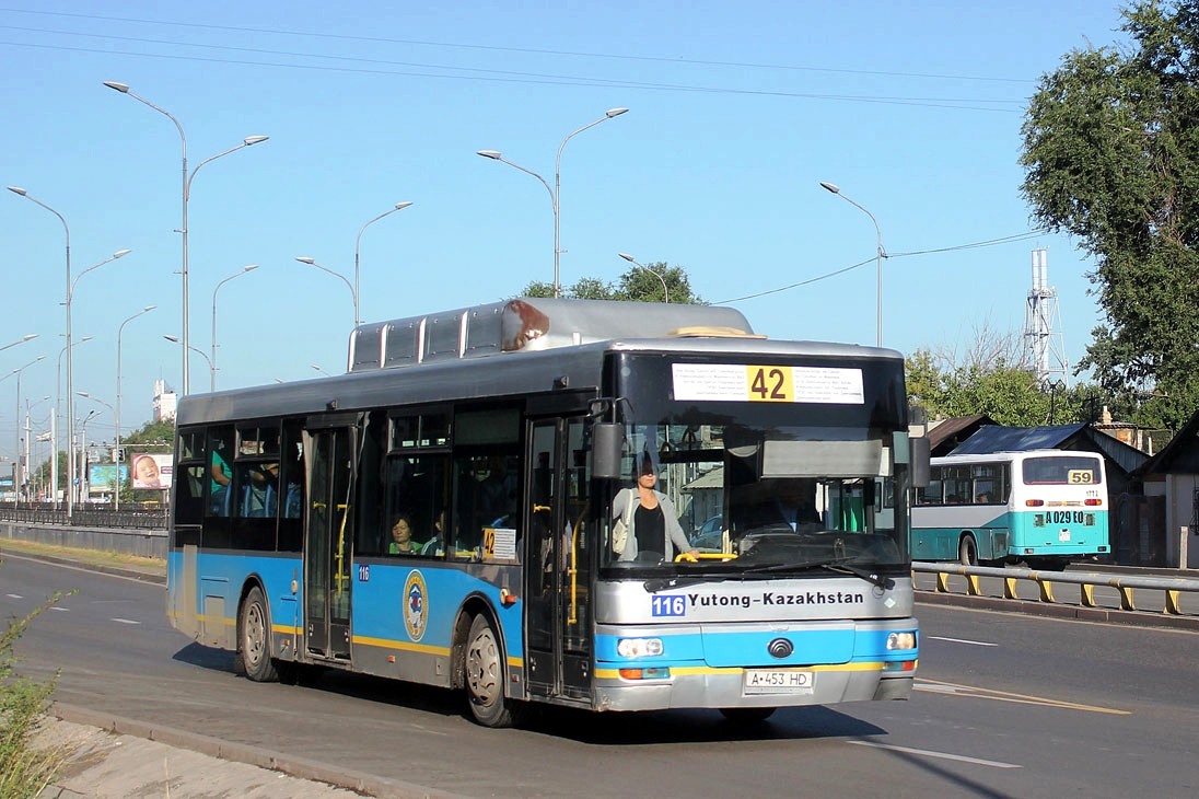 Алматы, Yutong ZK6120HGM № 116