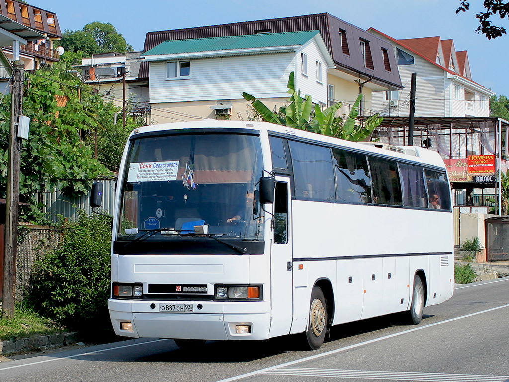 Адыгея, Ikarus 396.27 № О 887 СН 93 — Фото — Автобусный транспорт