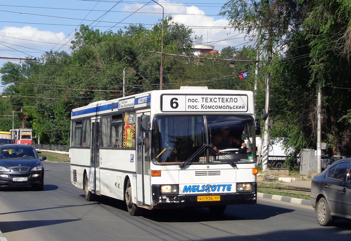 Саратовская область, Mercedes-Benz O405 № АТ 936 64