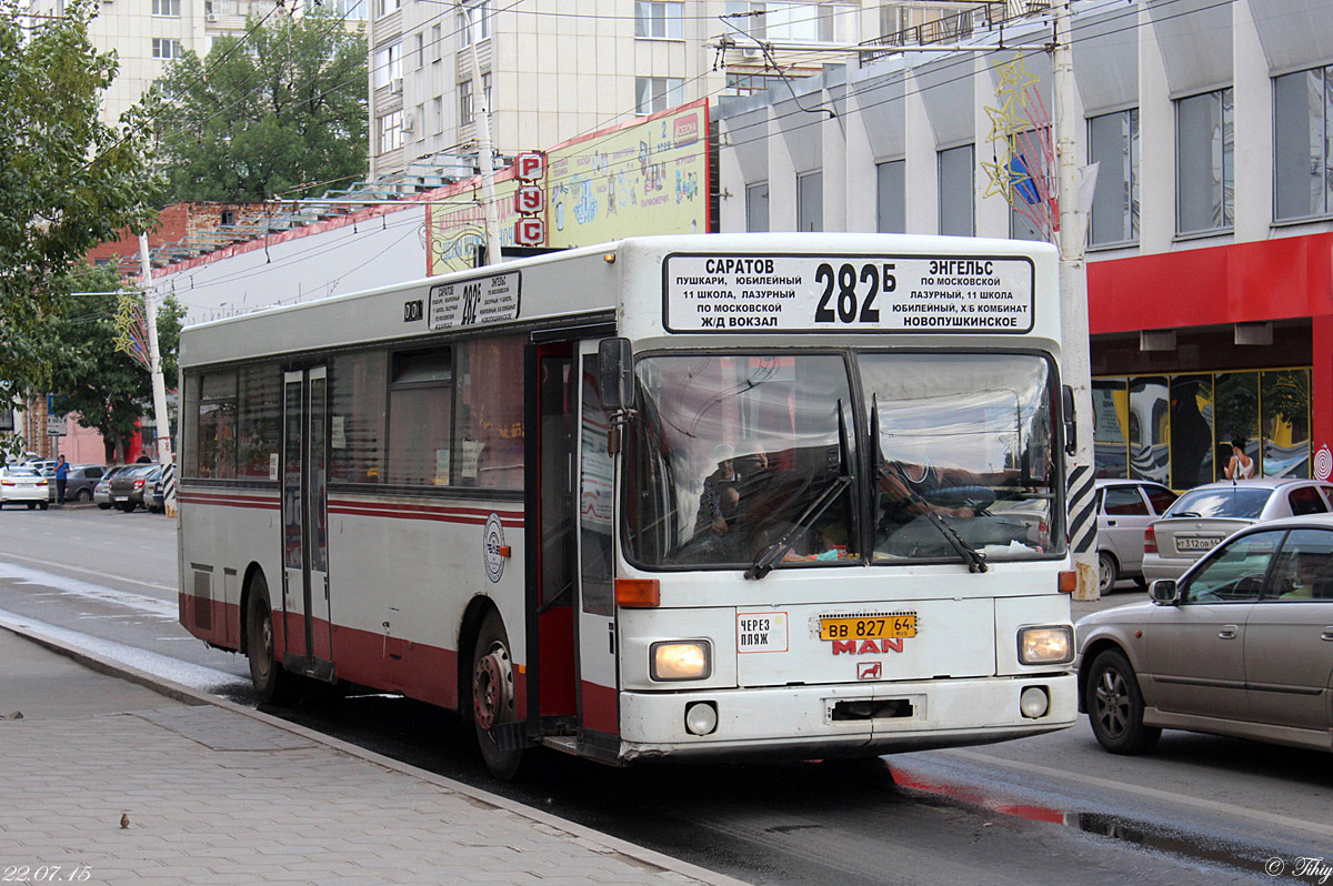 Саратовская область, MAN 791 SL202 № ВВ 827 64