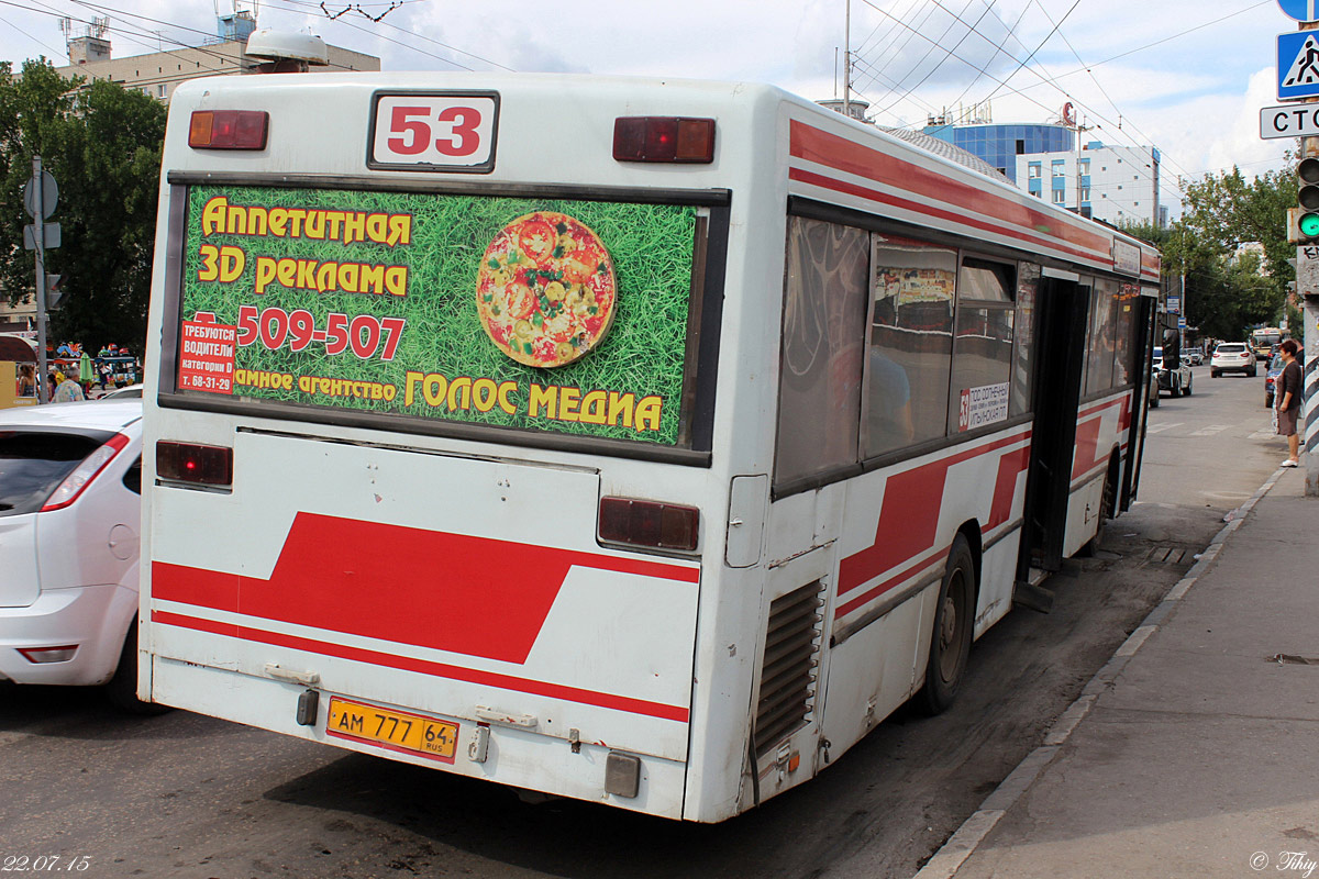 Саратаўская вобласць, Mercedes-Benz O405N № АМ 777 64