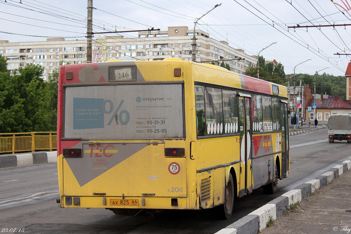 Саратовская область, Mercedes-Benz O405 № АХ 825 64