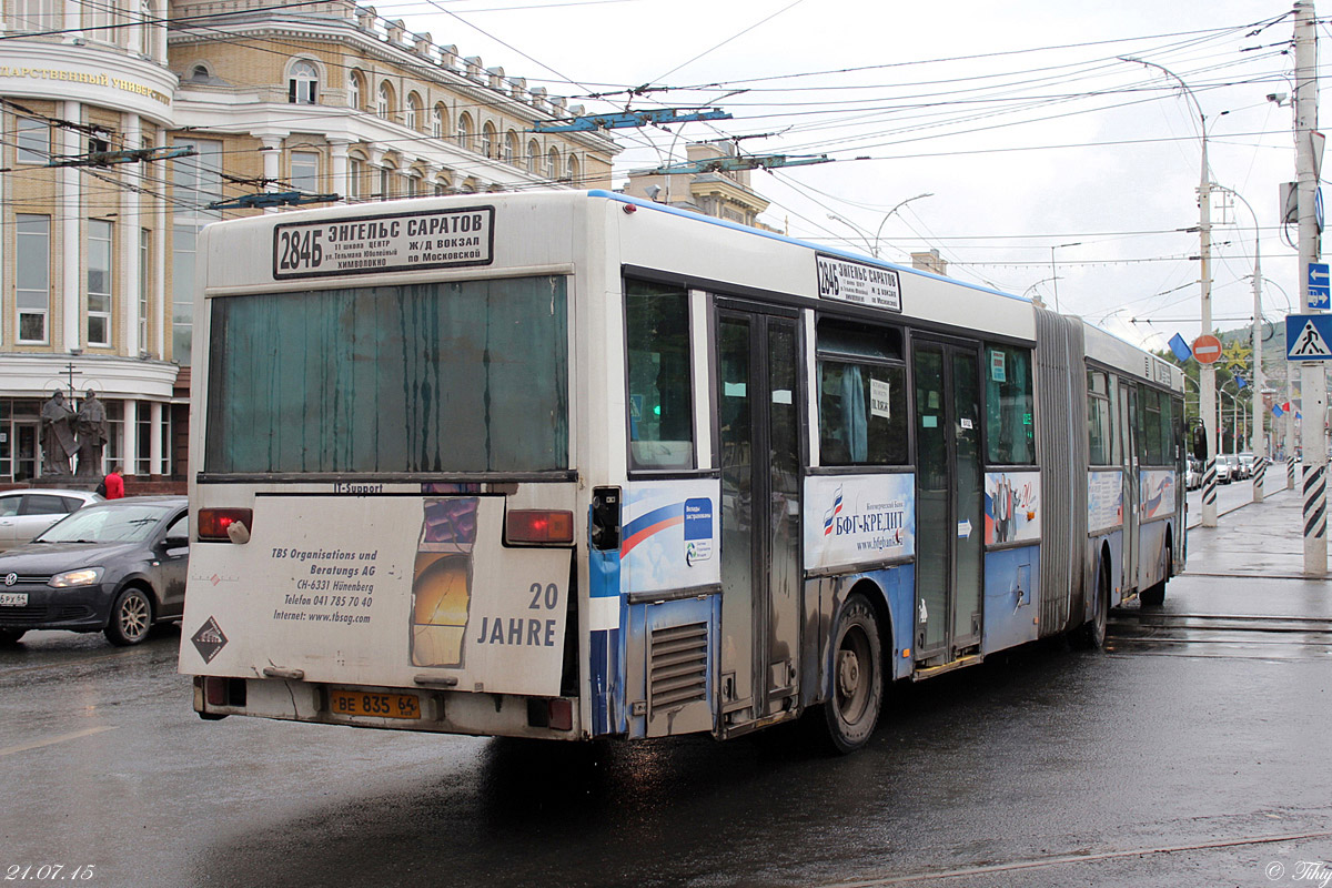 Саратовская область, Mercedes-Benz O405G № ВЕ 835 64