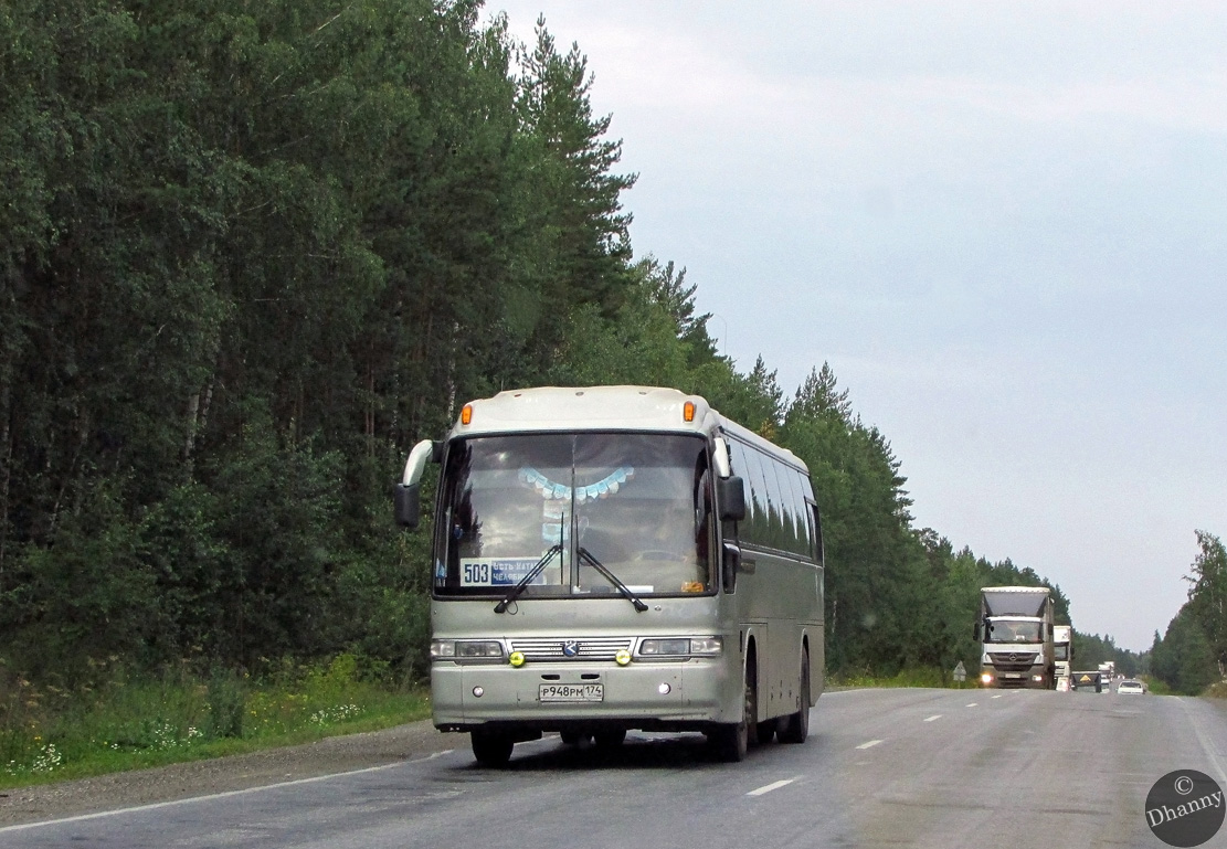 Челябинская область, Kia Granbird № Р 948 РМ 174