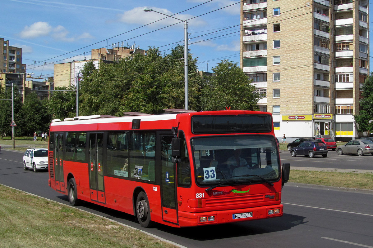 Литва, Den Oudsten Alliance City B96 № 831