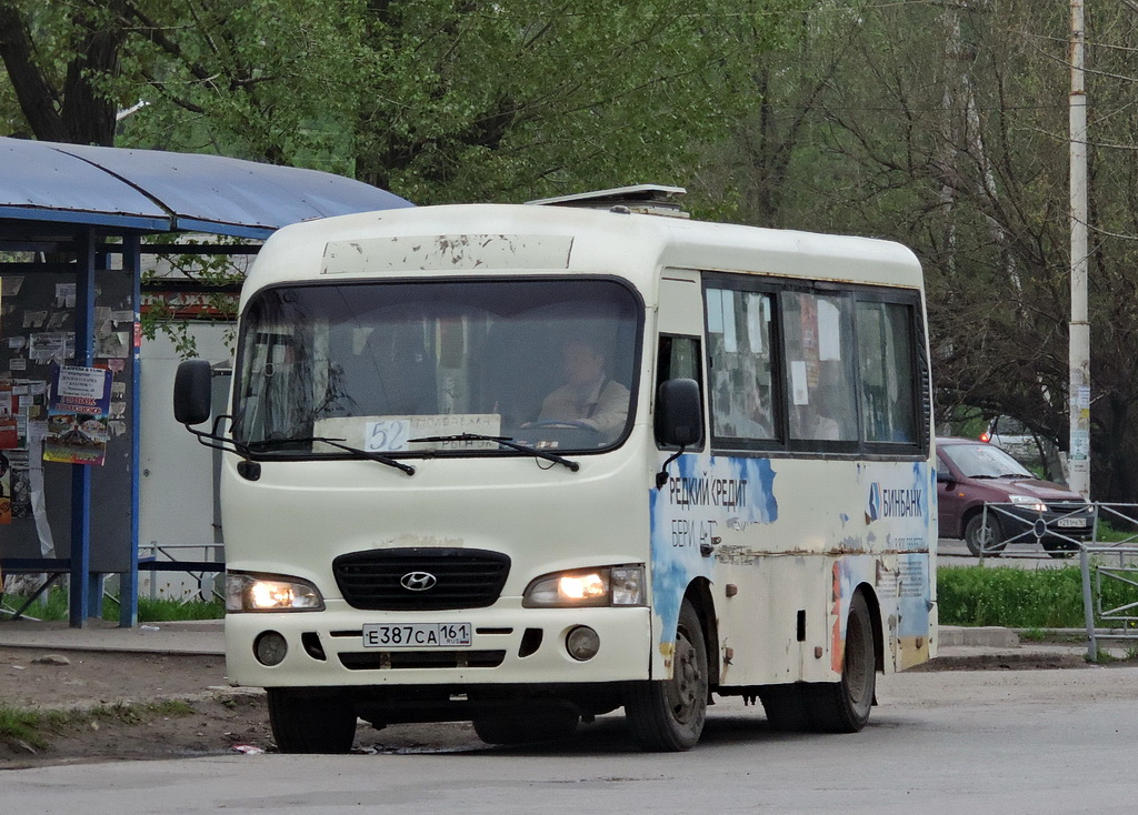 Ростовская область, Hyundai County SWB C08 (РЗГА) № Е 387 СА 161