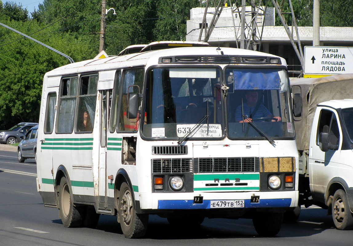 Нижегородская область, ПАЗ-32053 № Е 479 ТВ 152