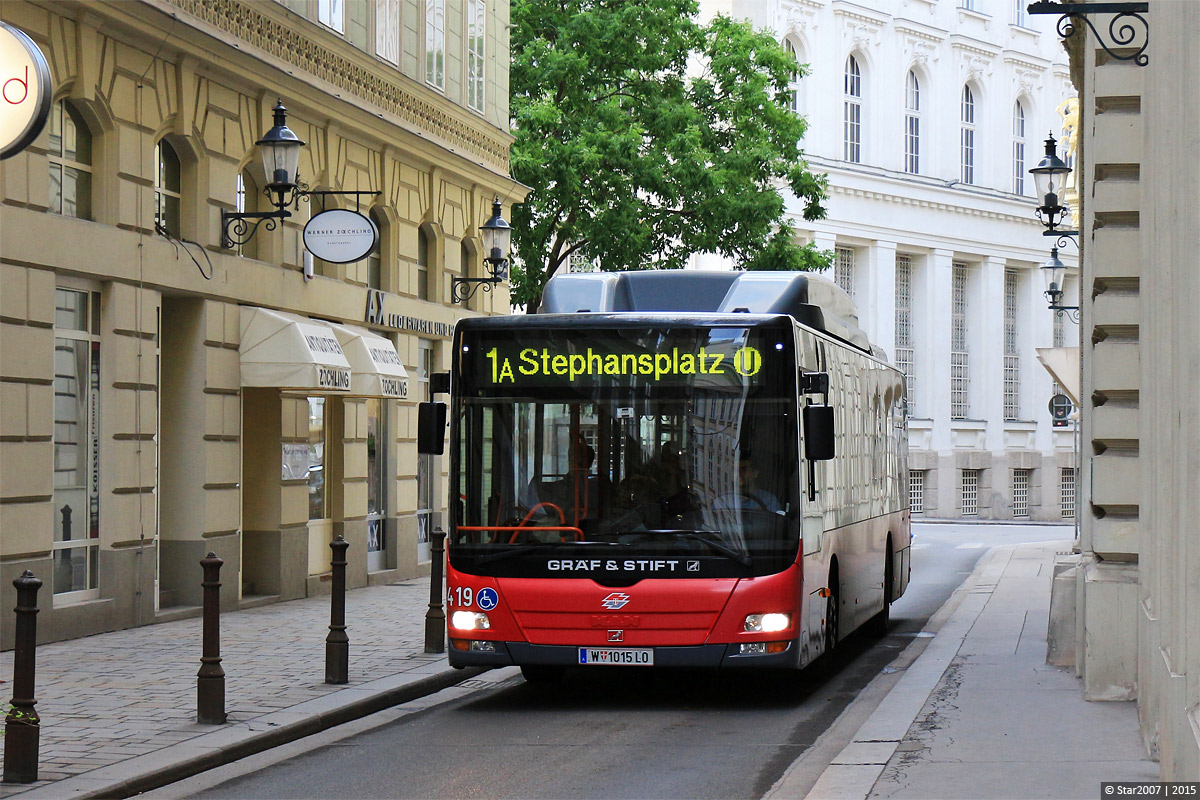 Австрия, MAN A21 Lion's City NL273 LPG № 8419