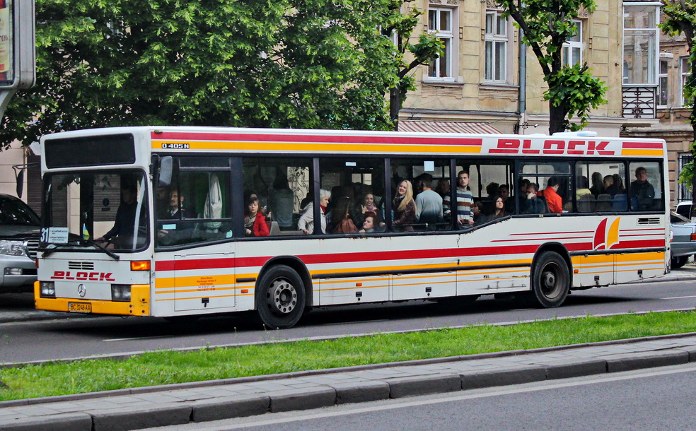 Lvov region, Mercedes-Benz O405N2 # BC 3248 AA