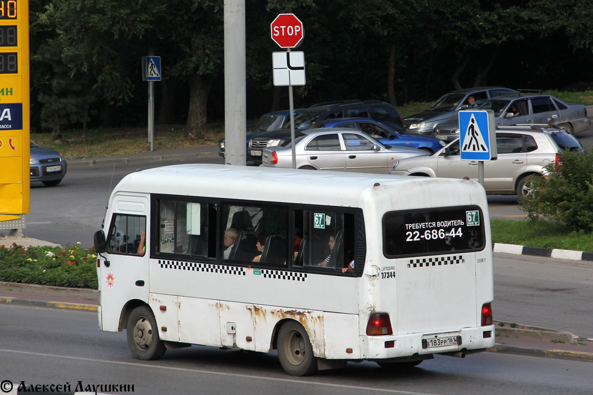 Ростовская область, Hyundai County SWB C08 (РЗГА) № 007344