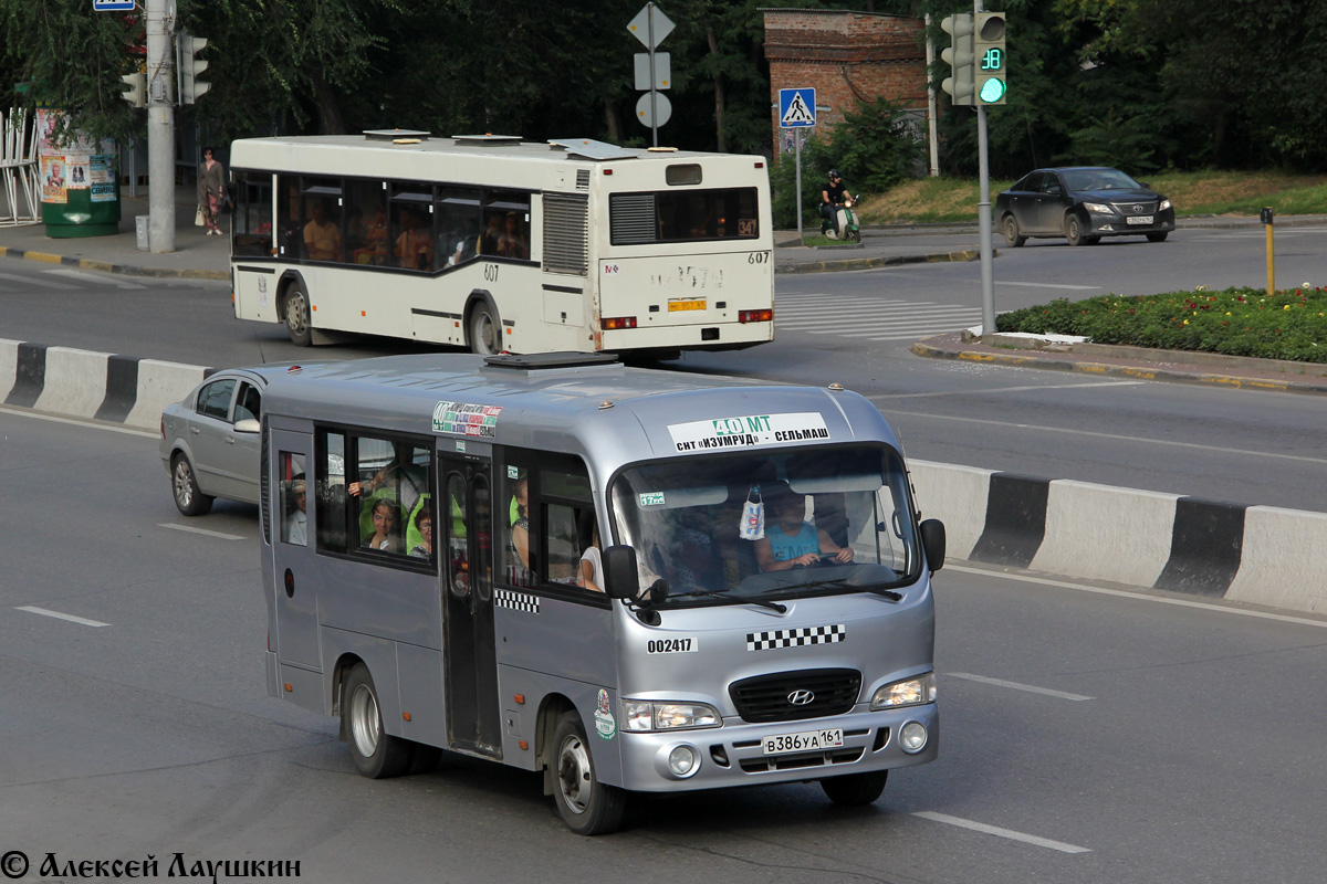 Ростовская область, Hyundai County SWB C08 (ТагАЗ) № 002417