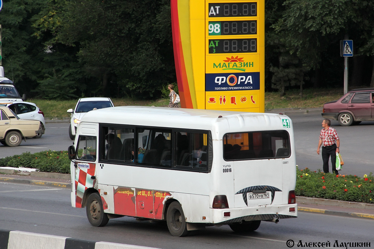 Ростовская область, Hyundai County LWB C10 (ТагАЗ) № 0016