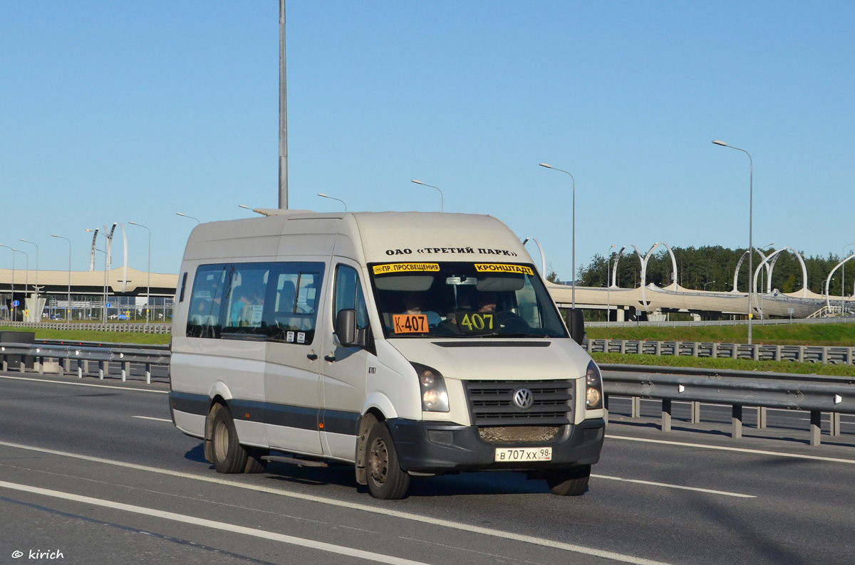 Санкт-Петербург, БТД-2219 (Volkswagen Crafter) № В 707 ХХ 98