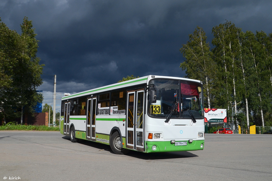 Санкт-Петербург, ЛиАЗ-5256.53 № В 619 ВН 178