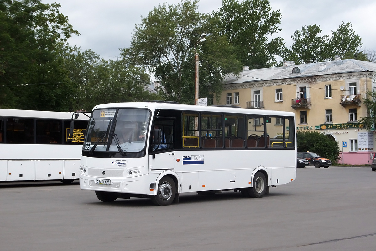 Ленинградская область, ПАЗ-320412-05 "Вектор" № О 373 ЕХ 47