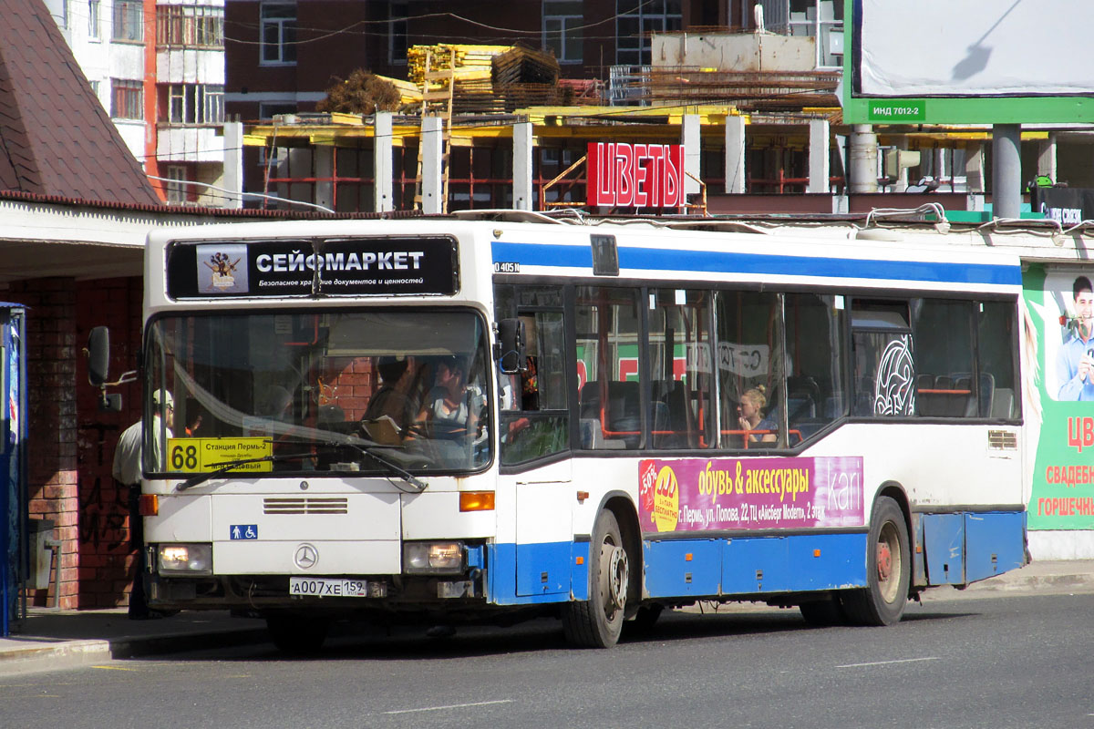 Perm region, Mercedes-Benz O405N2 # А 007 ХЕ 159