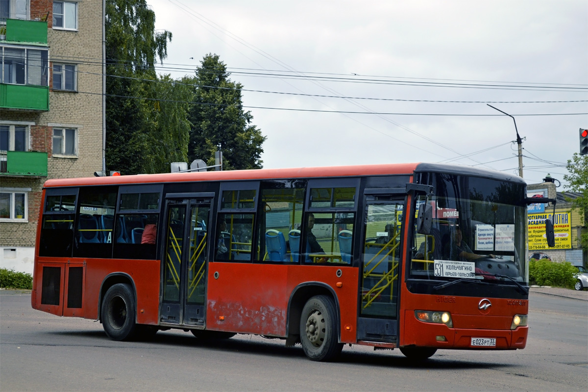 Владимирская область, Higer KLQ6118GS № Е 023 РТ 33