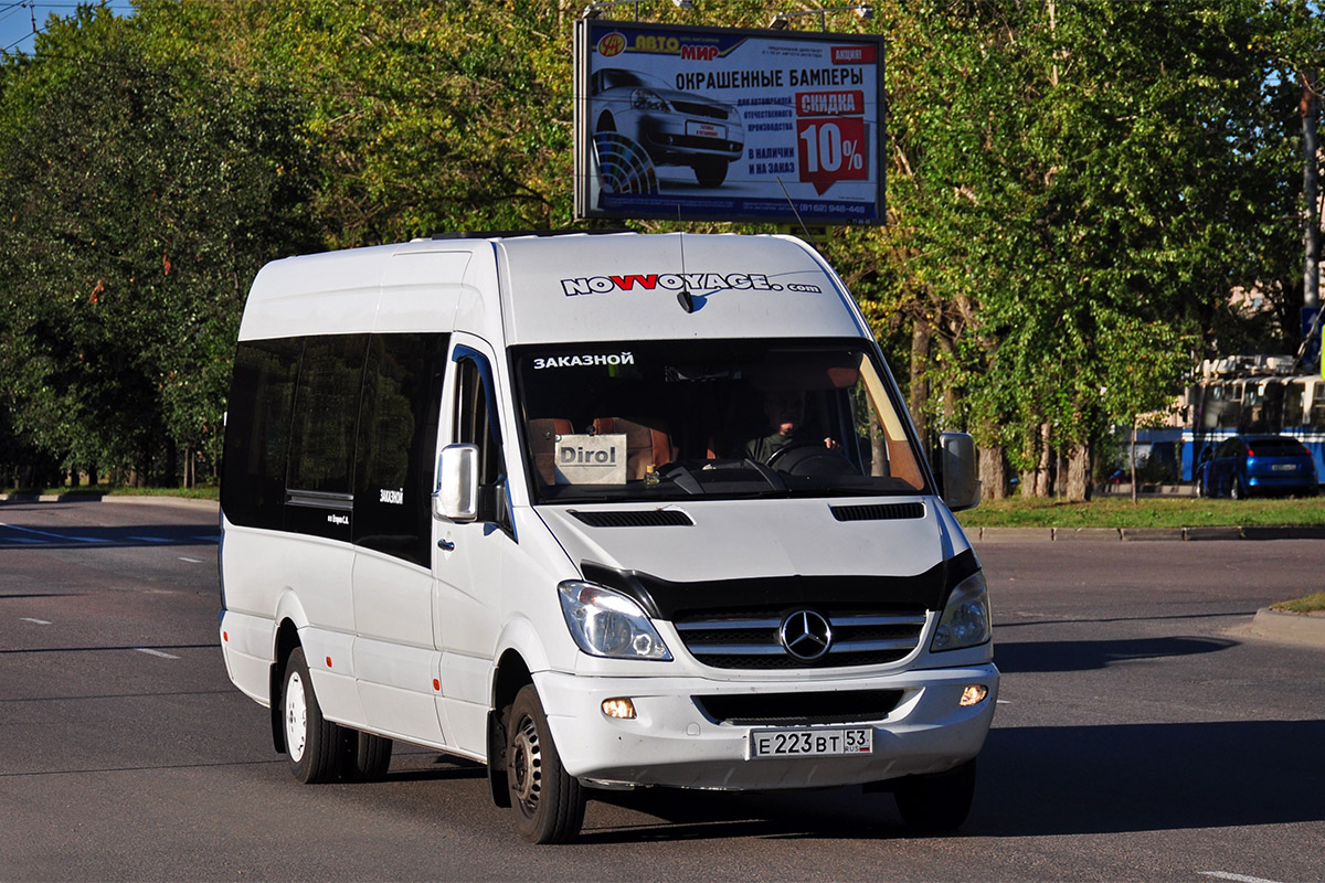 Novgorod region, Luidor-22360C (MB Sprinter) Nr. Е 223 ВТ 53