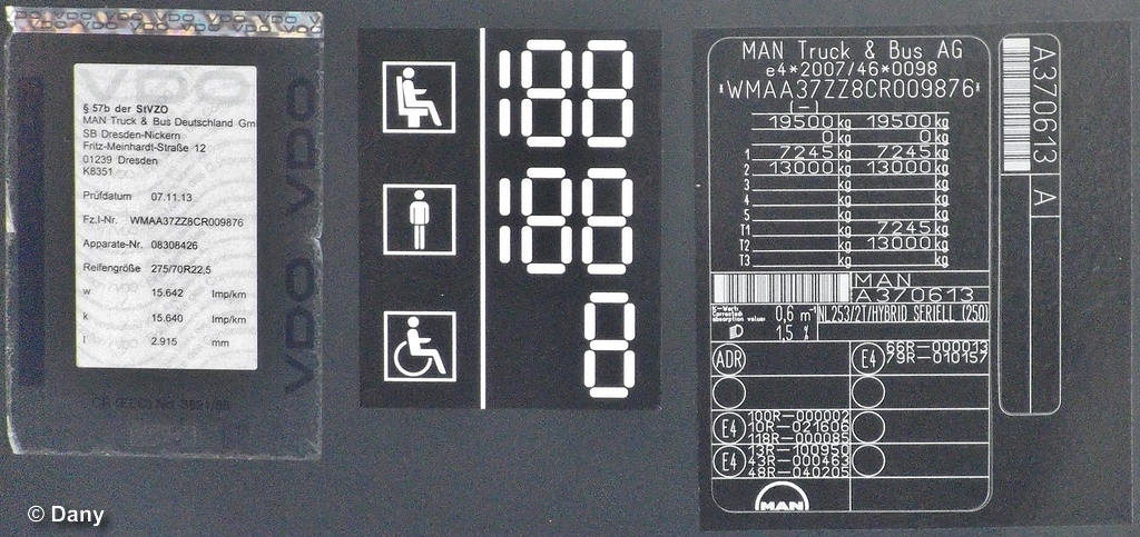 Саксония, MAN A37 Lion's City Hybrid NL253 № PIR-ST 157