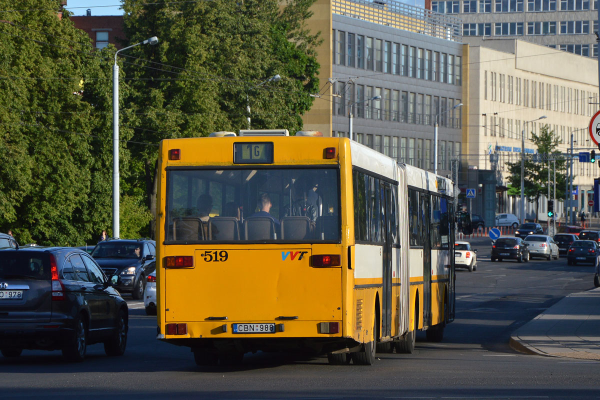 Литва, Mercedes-Benz O405G № 519