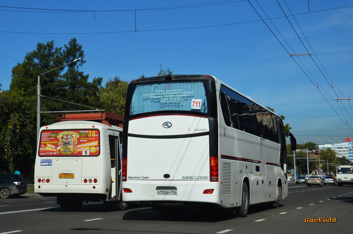 Новосибирская область, King Long XMQ6129Y № Е 130 АР 154 — Фото —  Автобусный транспорт