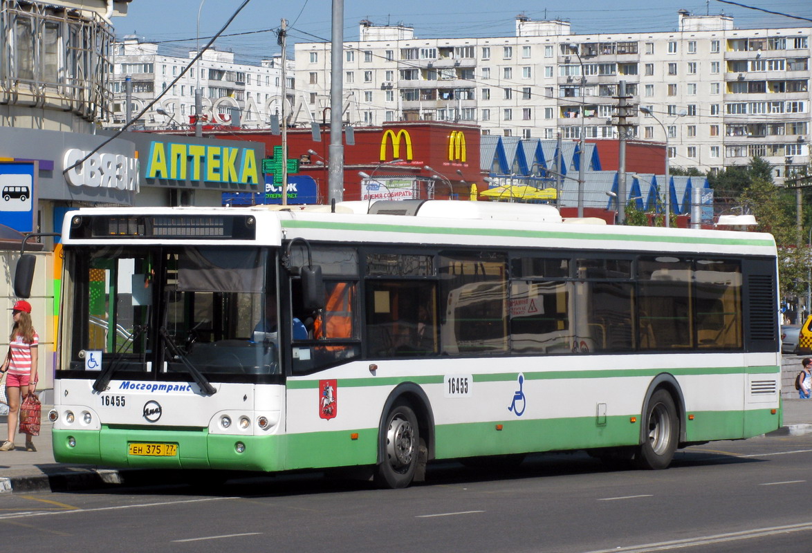 Москва, ЛиАЗ-5292.21 № 16455