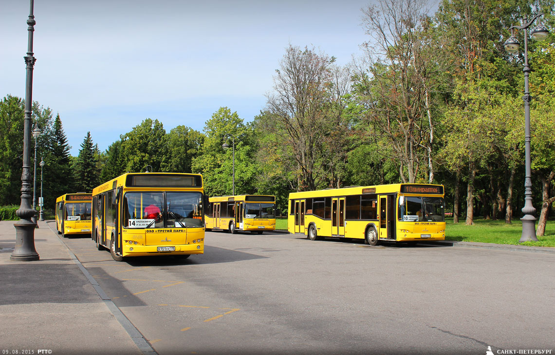 Sankt Peterburgas — Bus stations