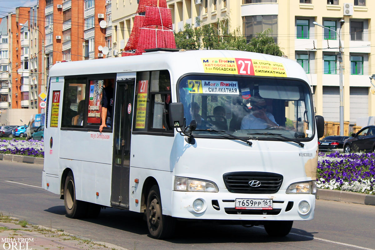 Орловская область, Hyundai County LWB C09 (ТагАЗ) № Т 659 РР 161