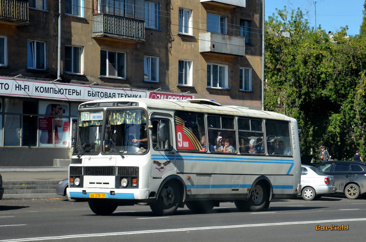 Кемеровская область - Кузбасс, ПАЗ-32053 № АВ 238 42