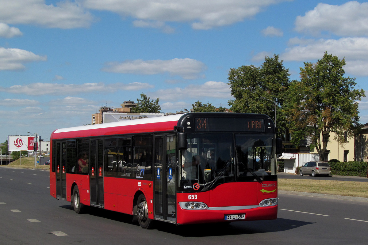 Литва, Solaris Urbino II 12 № 653