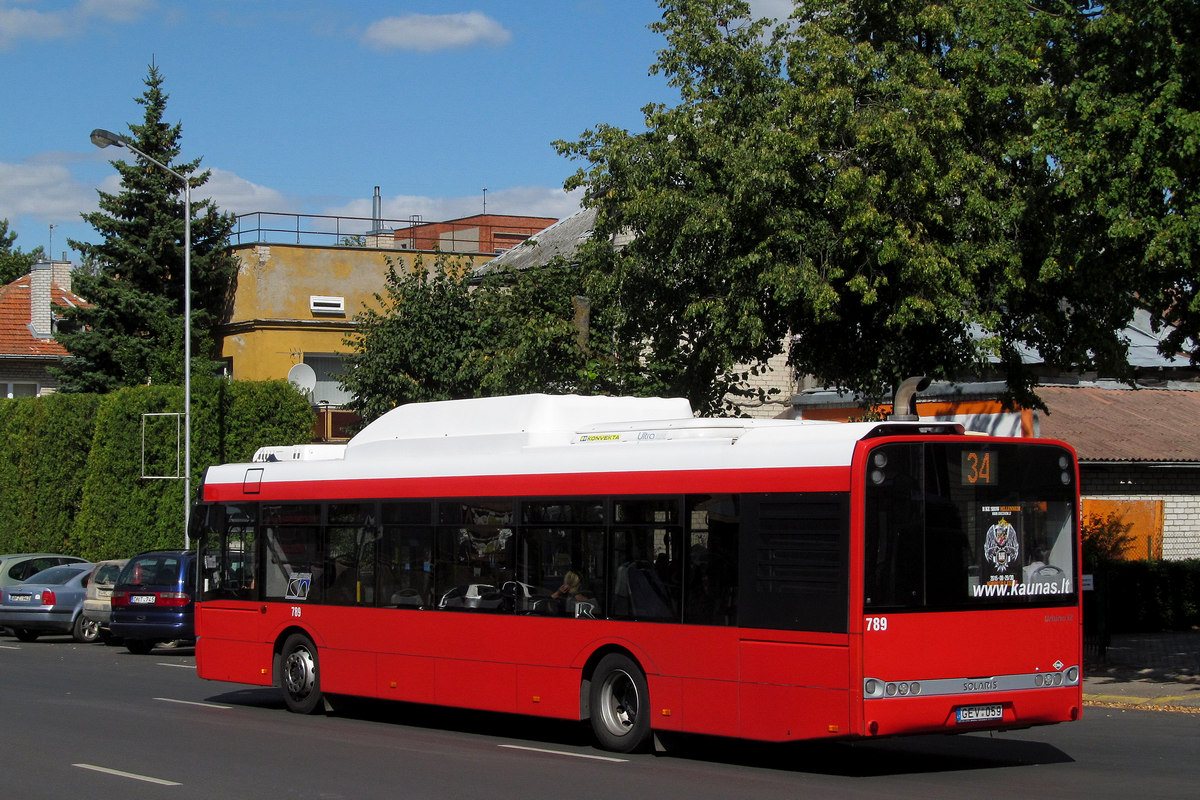 Литва, Solaris Urbino III 12 CNG № 789