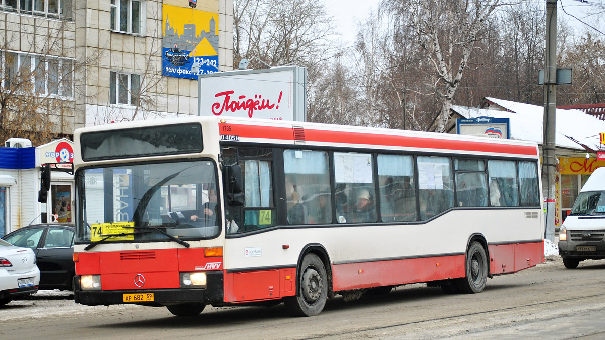 Пермский край, Mercedes-Benz O405N2 № АР 682 59