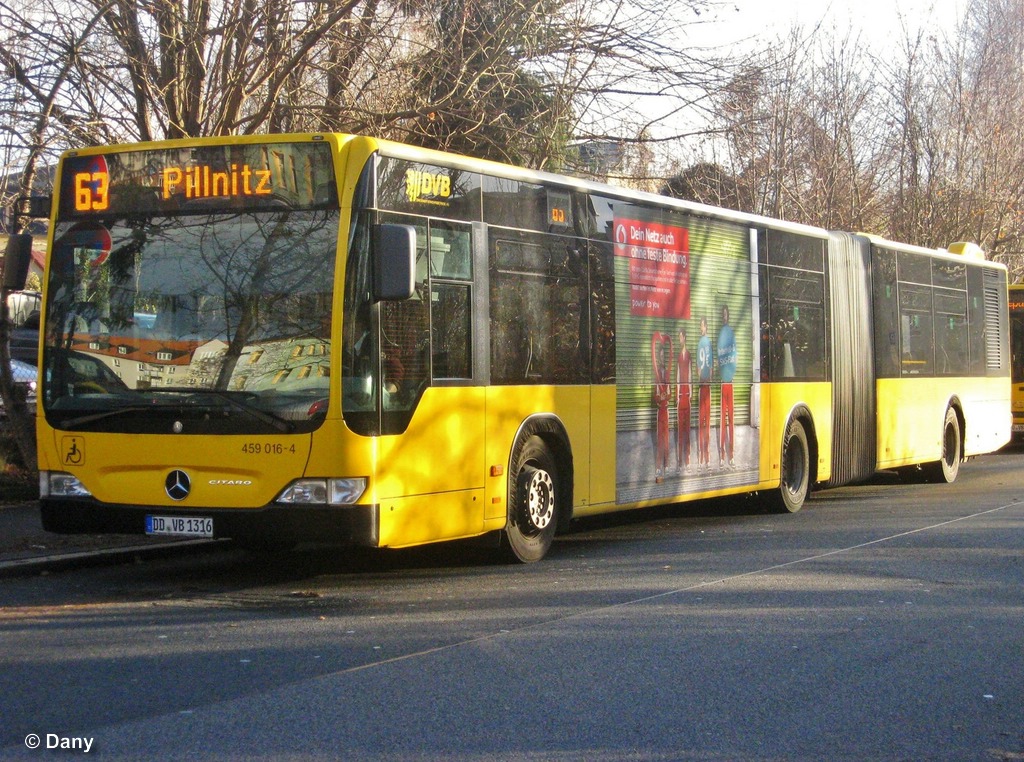 Саксония, Mercedes-Benz O530G Citaro facelift G № 459 016-4