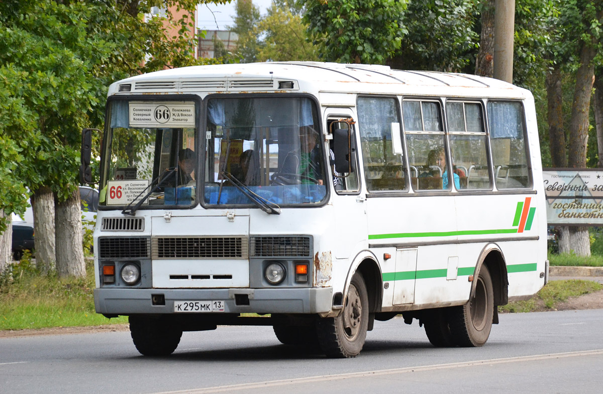 Мордовия, ПАЗ-32053 № К 295 МК 13