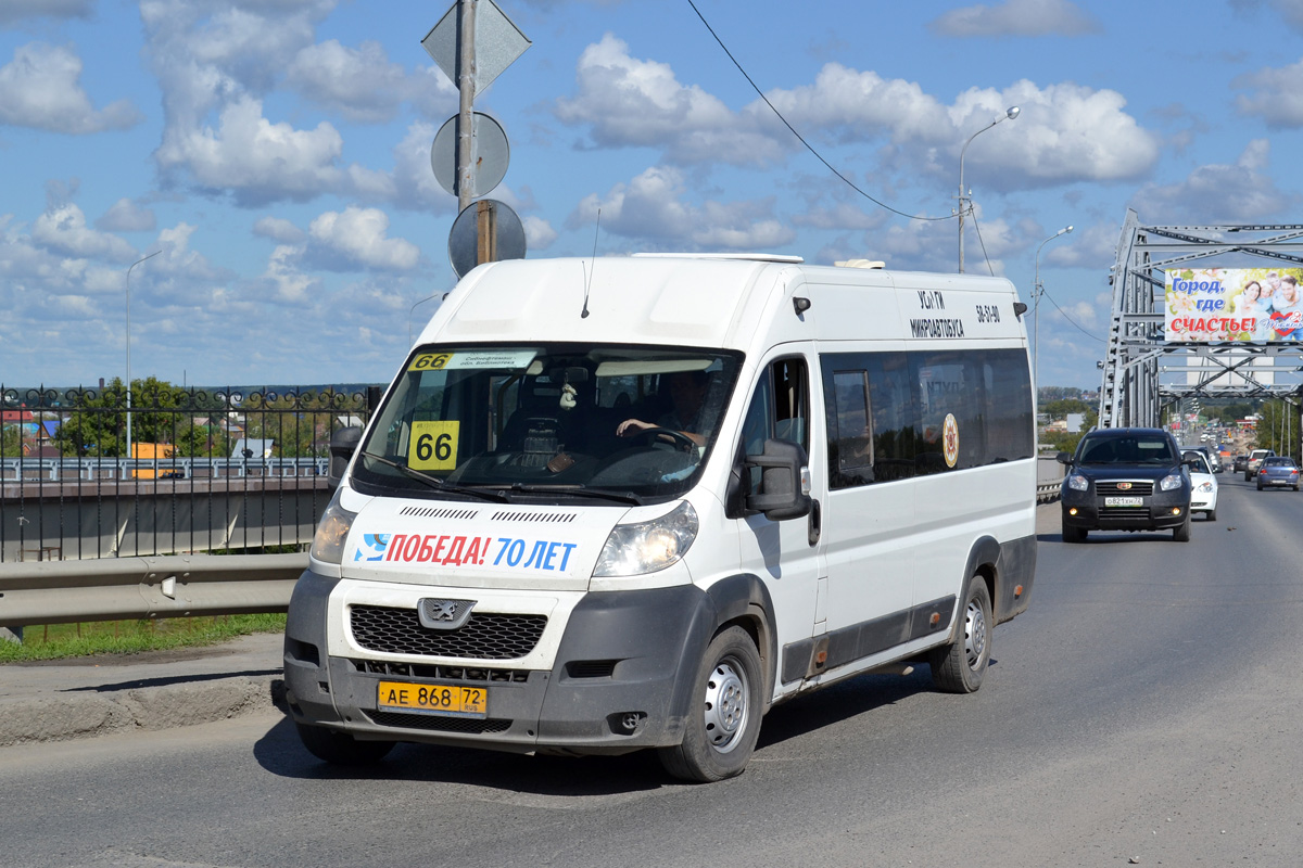 Тюменская область, Нижегородец-2227SK (Peugeot Boxer) № АЕ 868 72