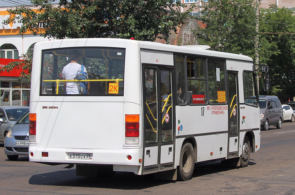 Amurskaya region, VMK AI3044 (PAZ-320402) Nr. 17