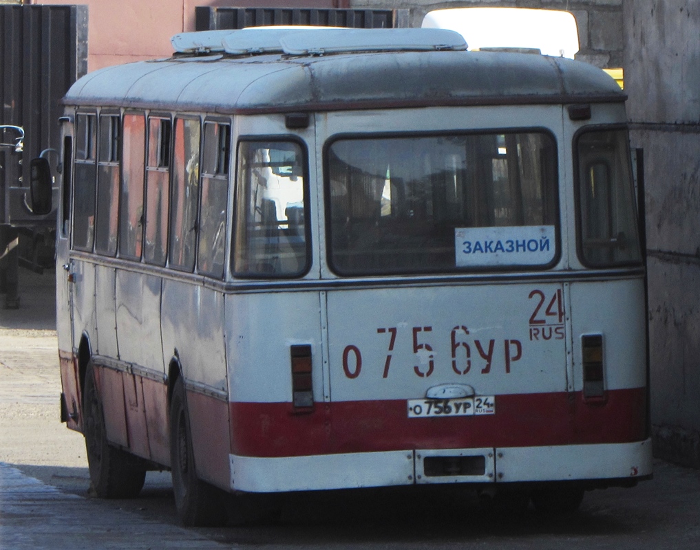 Region Krasnojarsk, LiAZ-677M Nr. О 756 УР 24