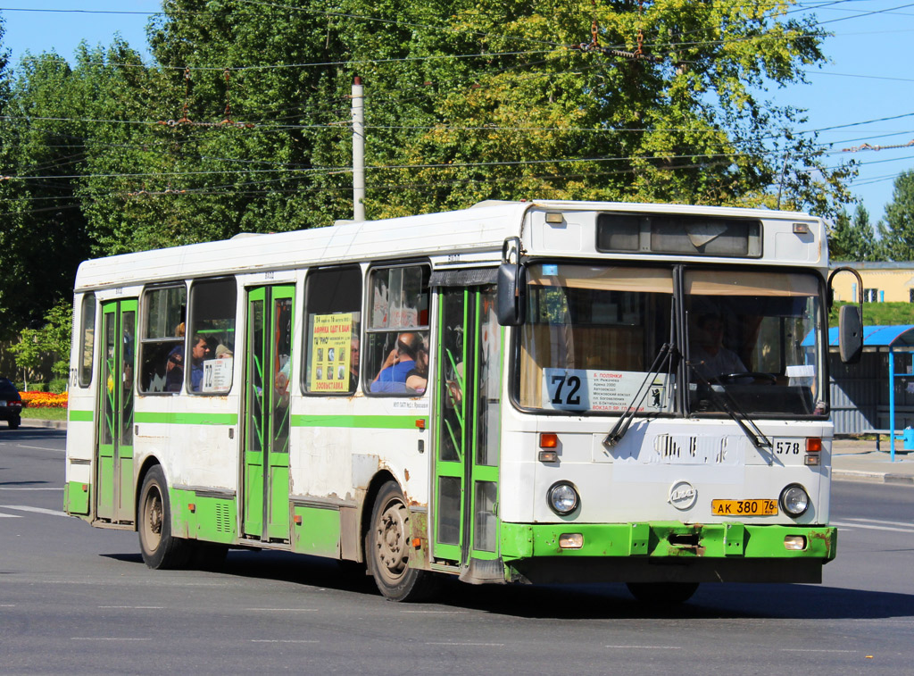 Ярославская область, ЛиАЗ-5256.30 № 578