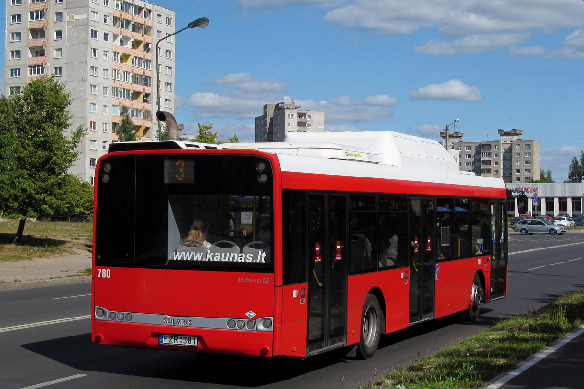 Λιθουανία, Solaris Urbino III 12 CNG # 780