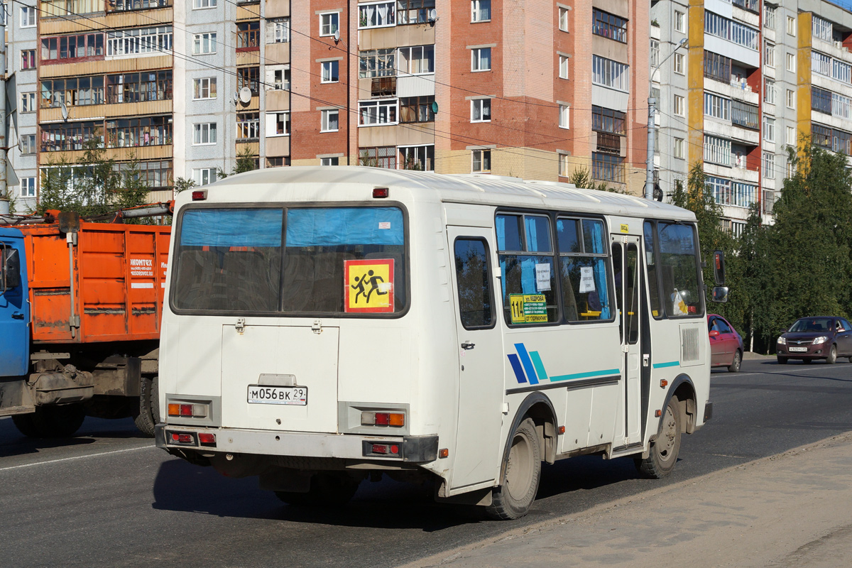 Архангельская область, ПАЗ-32053 № М 056 ВК 29