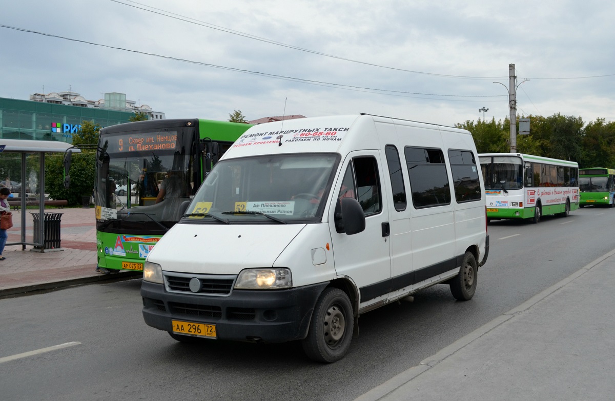 Тюменская область, FIAT Ducato 244 CSMMC, -RT № АА 296 72