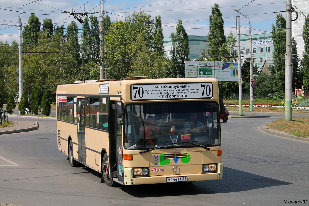 Пензенская область, Mercedes-Benz O405N № О 244 ЕР 58