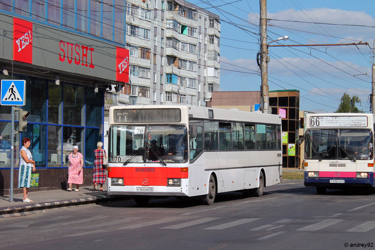 Пензенская область, Mercedes-Benz O405 № Р 164 АМ 58